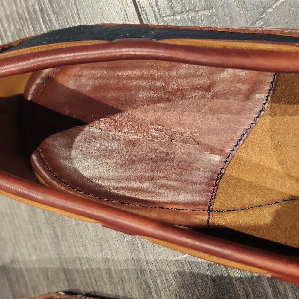 Trask 30-0517 Men's Sz 12M Leather Loafers - Picture 2 of 10